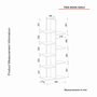 Hanah Home Tree - Estantería Escandinava Blanca